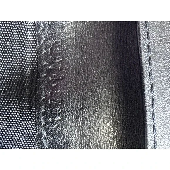 Gucci Mens Canvas Leather Compact ID Bifold Wallet